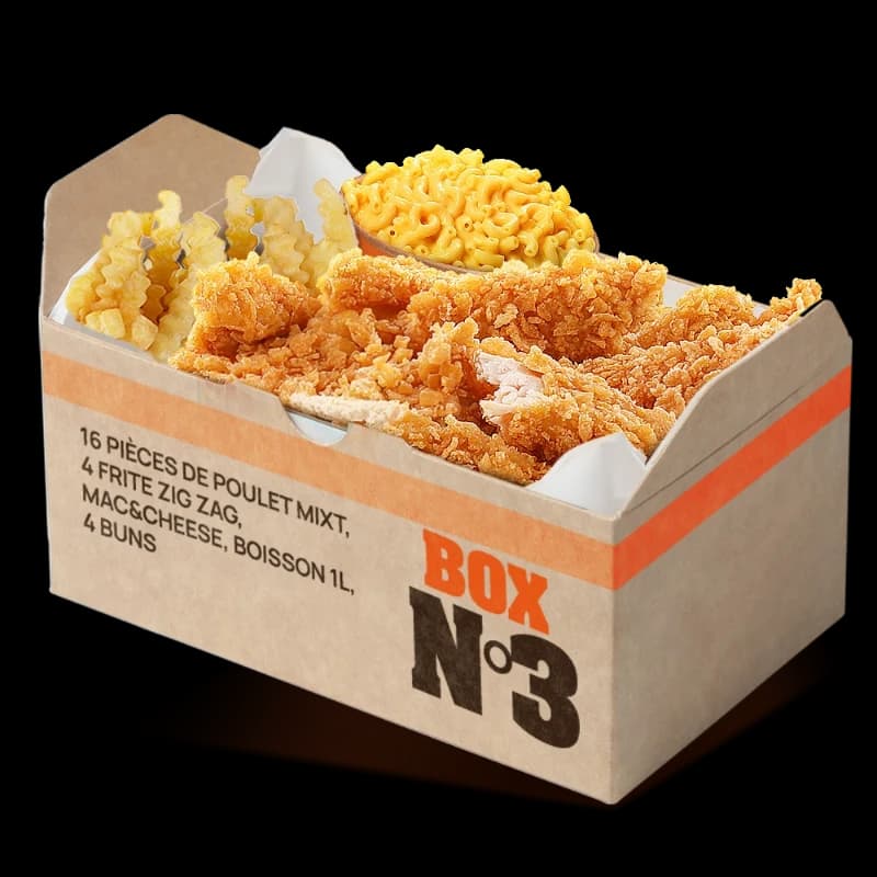 Box N°3 — Box à partager, 212 Chicken