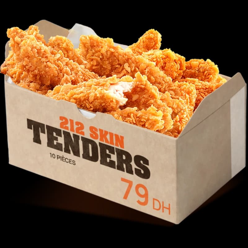 212 Skin Tenders — Star Box, 212 Chicken